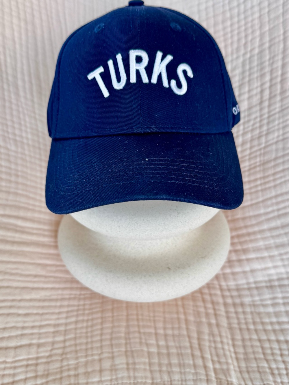 OCAICOS TURKS NAVY BLUE Embroidered Baseball Cap Hat & Caicos